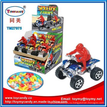 Пляжный автомобиль ребенок игрушка автомобиль Багги игрушка с конфетами